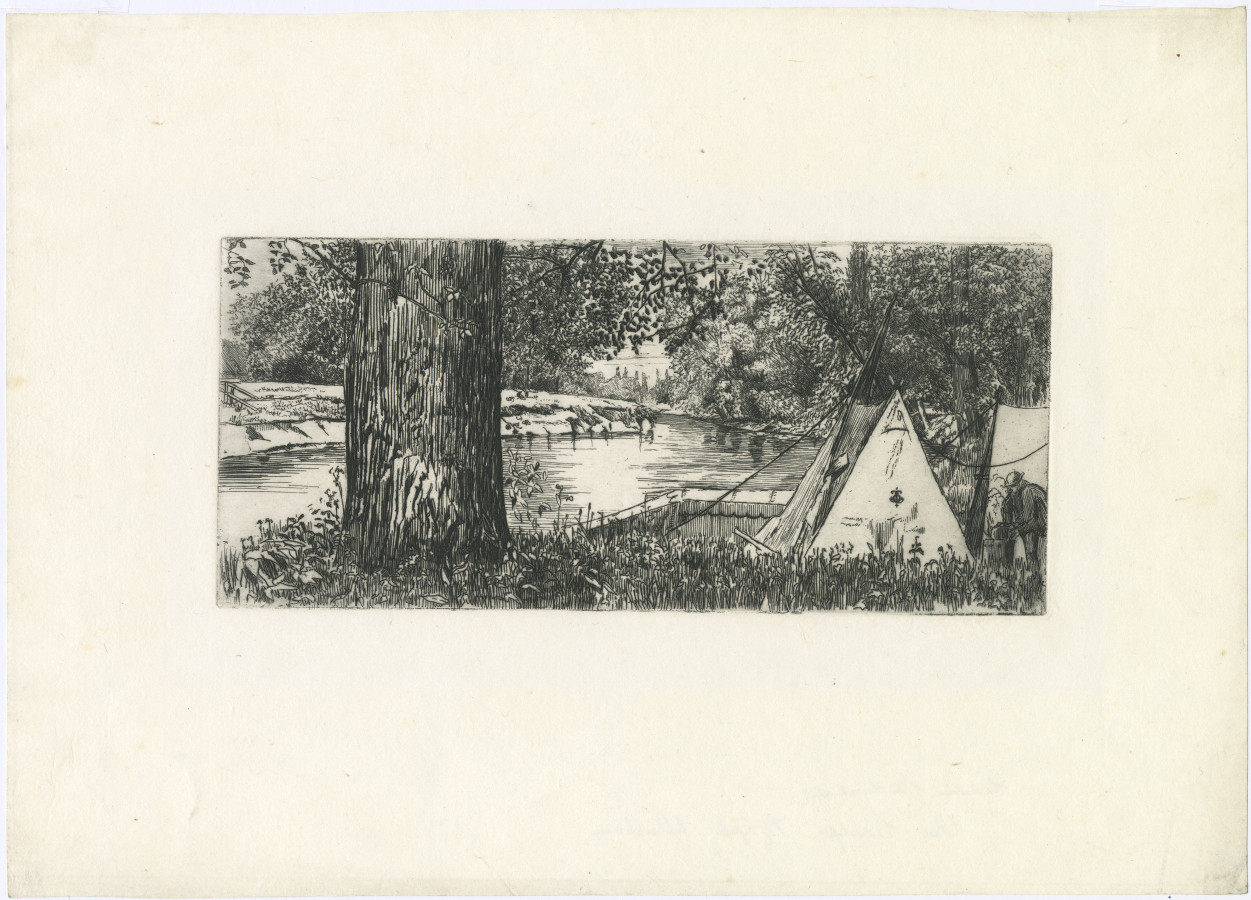 Our Camp at Mapledurham