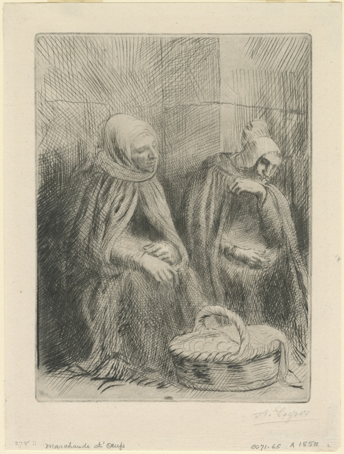 Les Marchandes d’Œufs (first plate)